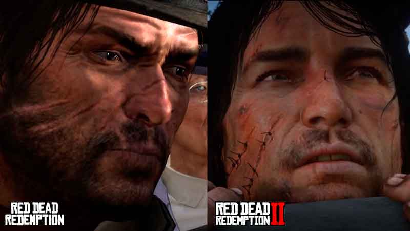Vídeo compara gráficos de Red Dead Redemption 2 com os do primeiro jogo