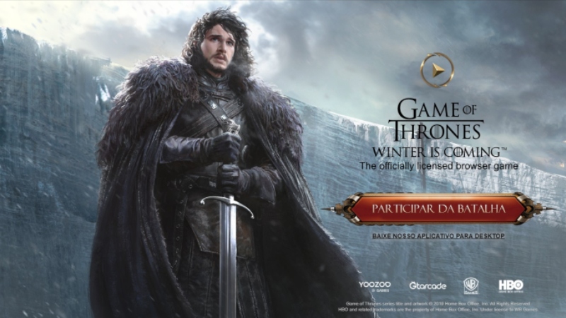 O jogo de Game of Thrones de navegador é bom? Eu joguei e te conto