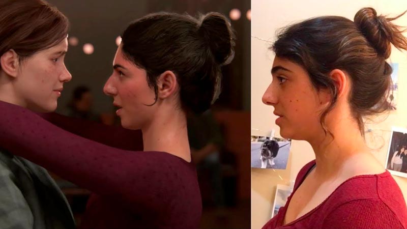 Cascina Caradonna, atriz utilizada para a modelagem de Dina em The Last of Us II