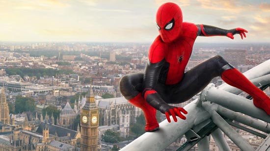 Spider-Man: Longe de Casa começa bem nos cinemas e arrecada cerca de U$580 milhões em sua primeira semana