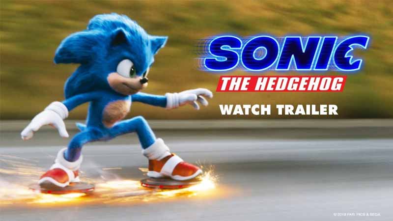 Sonic aparece com seu novo visual em trailer divulgado