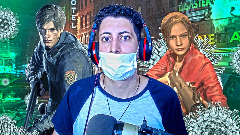 Live de quarentena! Jogando a demo de Resident Evil 3