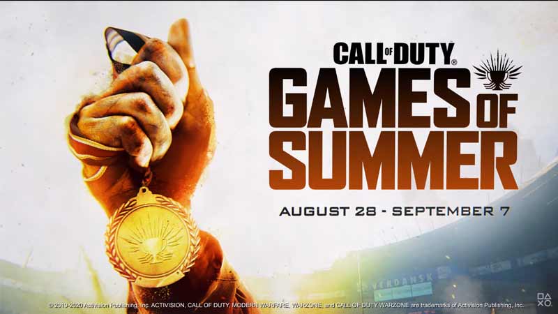 Evento “Games of Summer” já está disponível em COD Warfare e Warzone