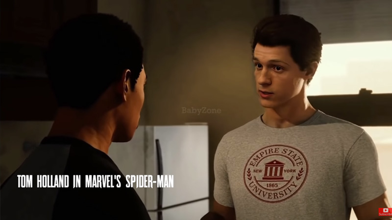 Deep Fake coloca Tom Holland em Spider-man do PS4