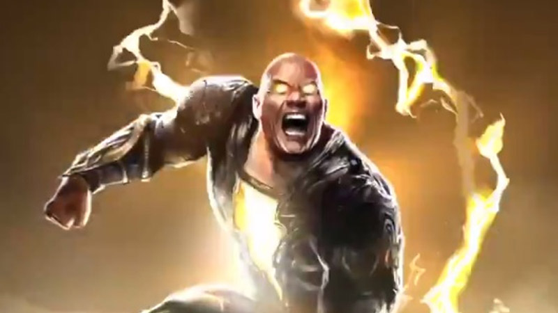 The Rock compartilha teaser trailer de Adão Negro durante a DC FanDome