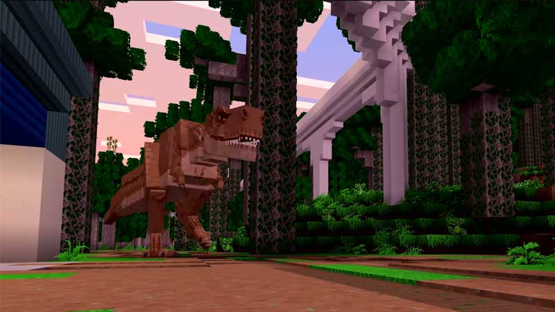 Jurassic World DLC de Minecraft