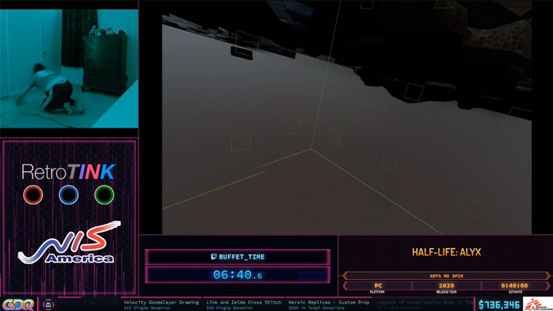 Speedrunner de Half-Life: Alyx VR agacha para explorar glitch [Vídeo]