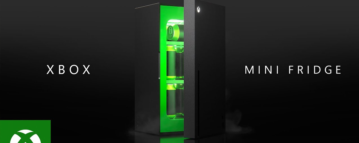 Mini-geladeira Xbox terá lançamento nas festas de fim de ano, diz Microsoft