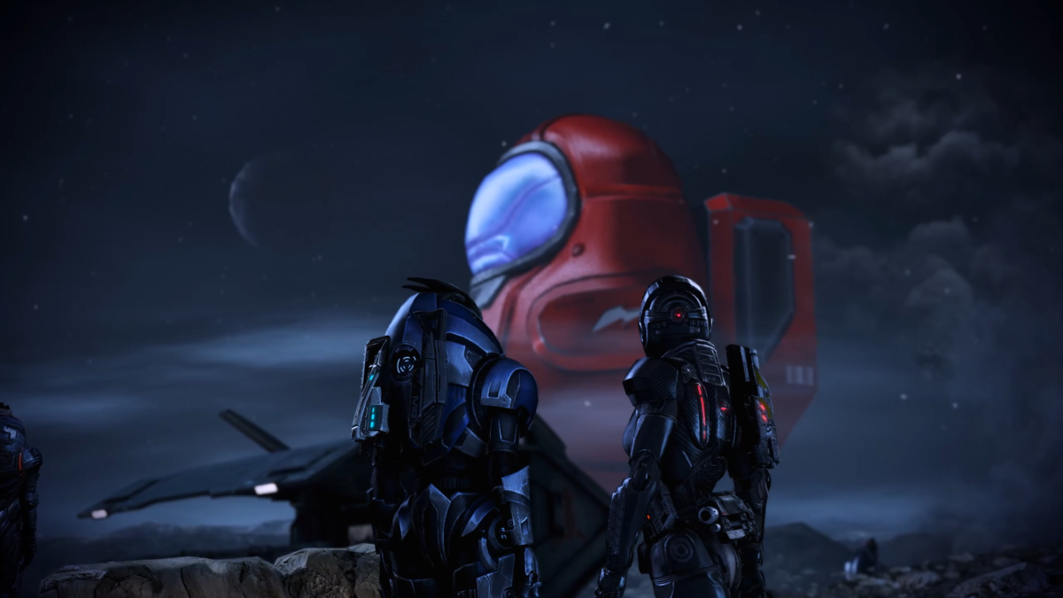 Mod de Mass Effect 3 transforma Reapers em personagens de Among Us