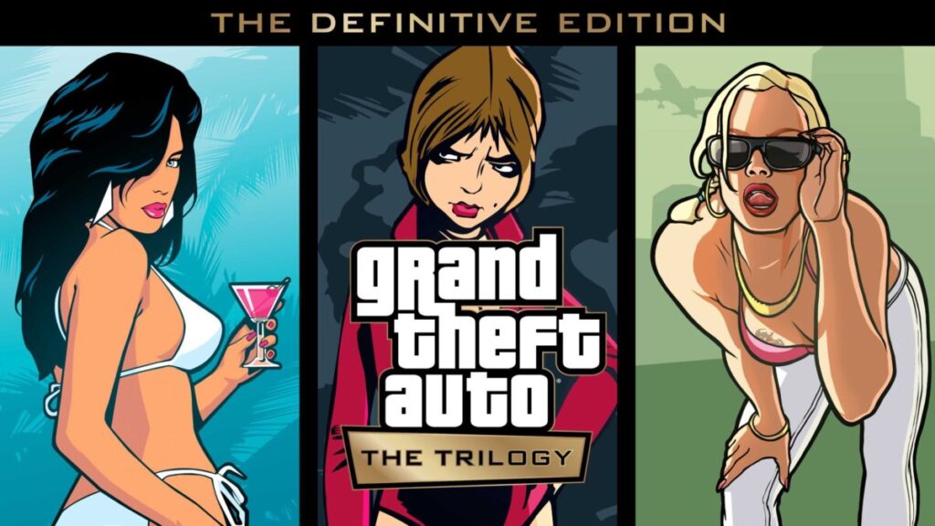Imagem comercial de Grand Theft Auto: The Trilogy - The Definitive Edition | Divulgação/Rockstar Games