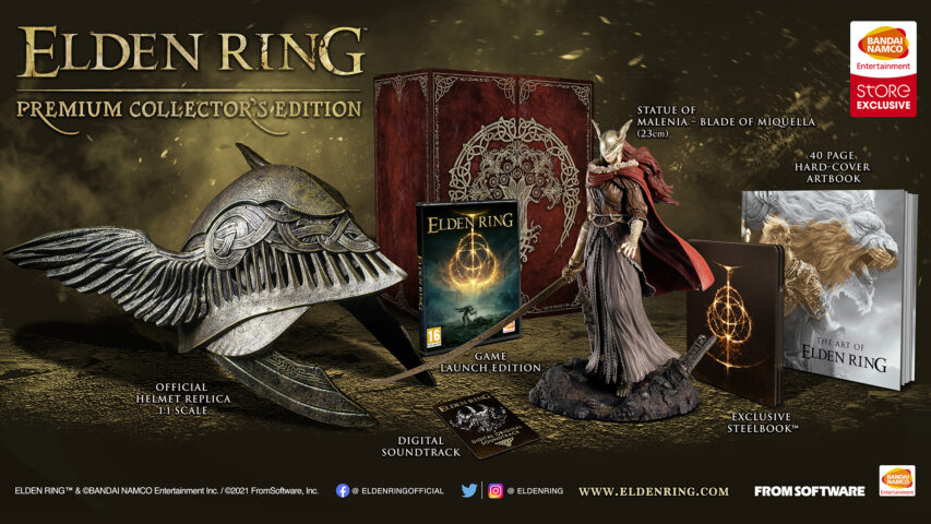  Elden Ring Premium Collector's Edition | Divulgação/Bandai Namco