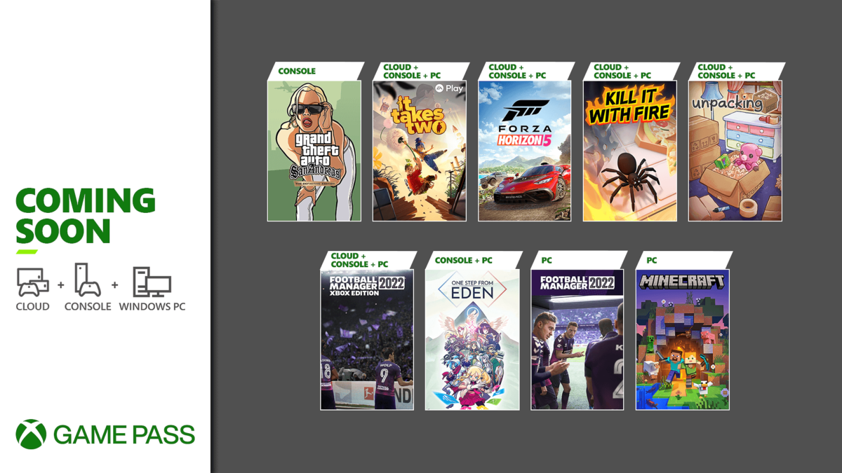 Títulos chegando ao Xbox Game Pass em novembro | Divulgação/Microsoft