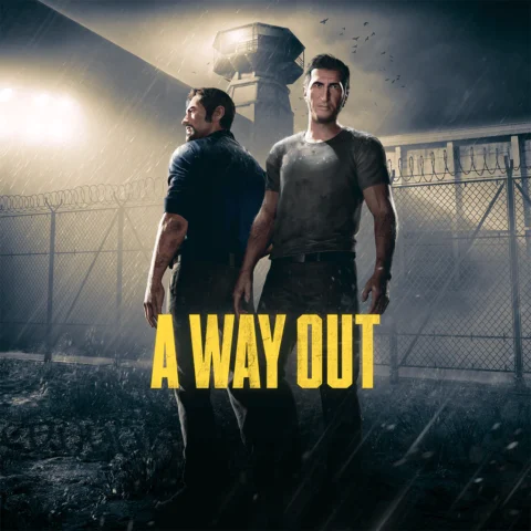 A Way Out é um jogo cooperativo de dois prisioneiros que fogem da cadeia e vivem aventuras. Cada jogador controla um personagem e precisa cooperar com o outro. As escolhas dos jogadores afetam o final do jogo.