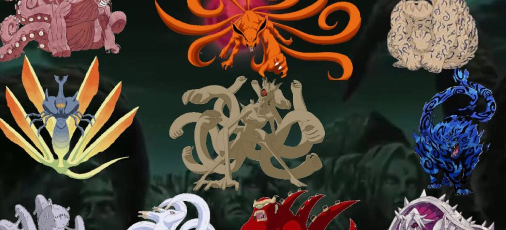 Naruto: Todas as Bestas de Caudas (Bijuu) - NerdOcioso