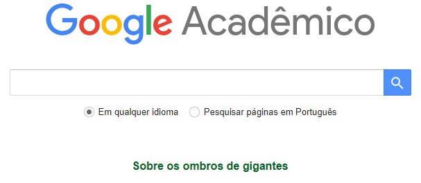 como pesquisar no Google Acadêmico