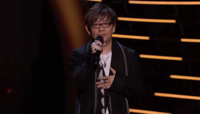 Yoshi-P no palco do Game Awards para falar de Final Fantasy