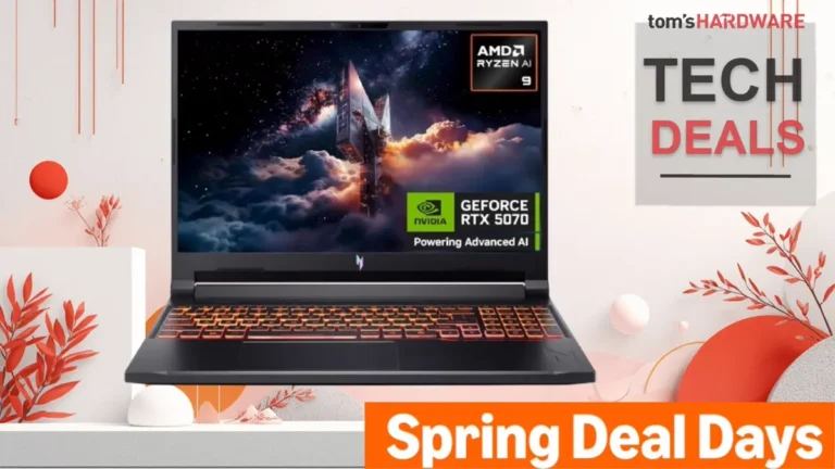 Notebook gaming Acer Nitro V 16 AI com bom custo-benefício tem desconto de £300