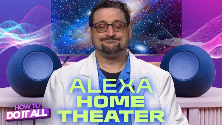 Alexa Home Theater, solução prática para som surround sem fios