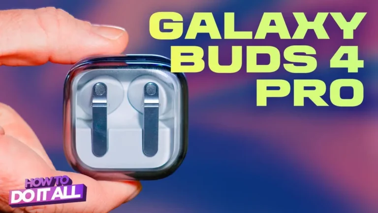 Vídeo traz guia completo dos fones Galaxy Buds 4 Pro