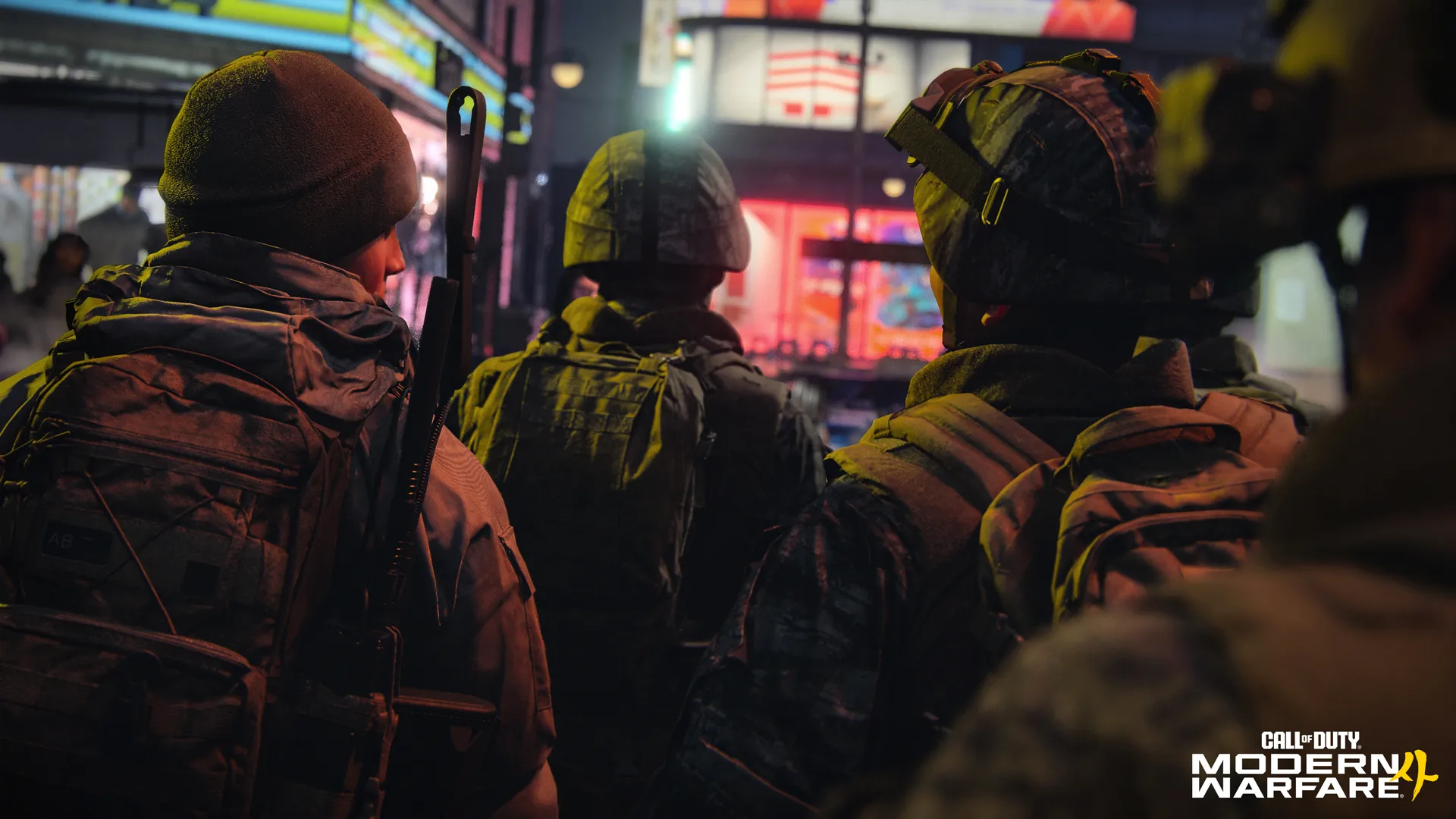 Park e seu esquadrão em Modern Warfare 4