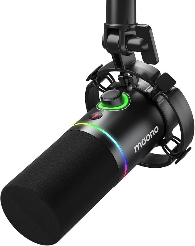 Microfone dinâmico Maono PD200X