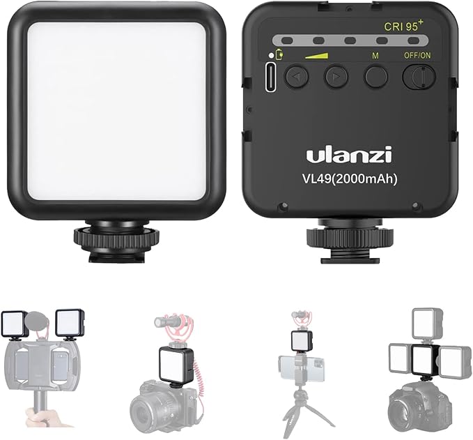 Painel de luz portátil Ulanzi VL49