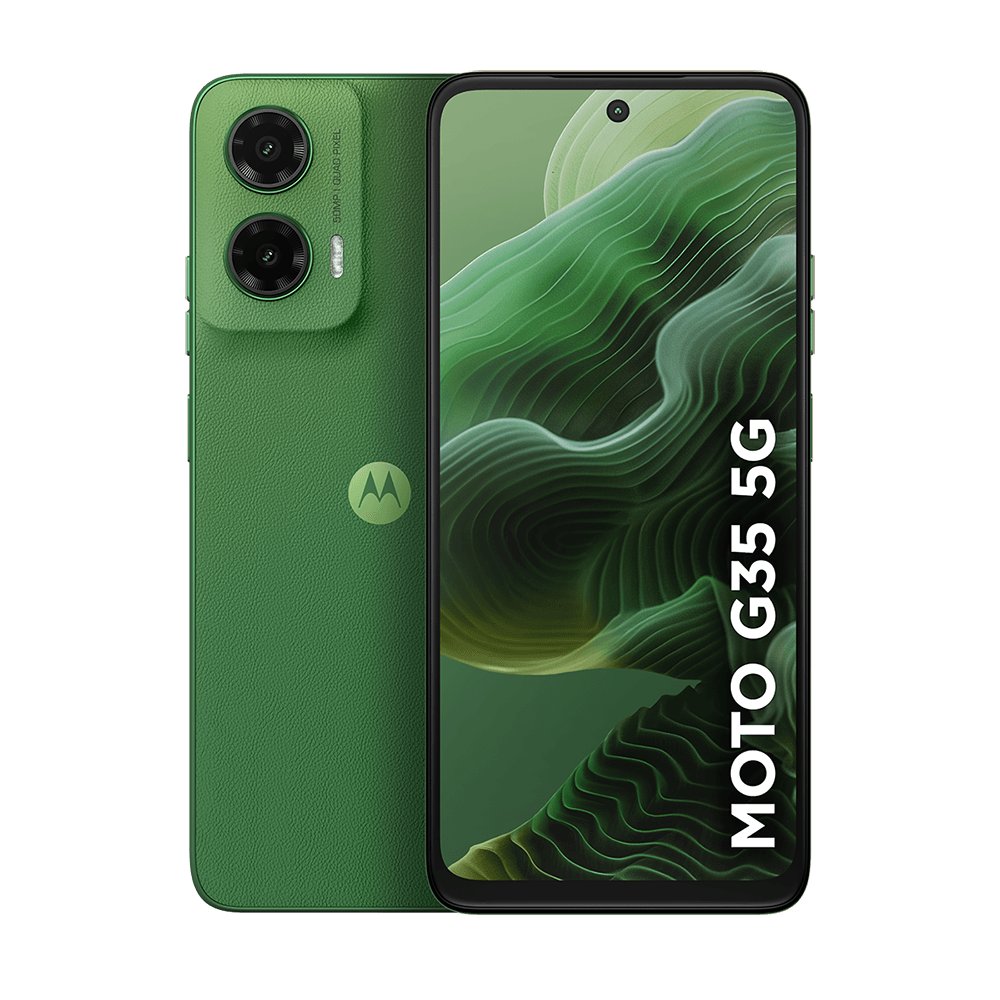 Moto G35 5G em imagem oficial da Motorola