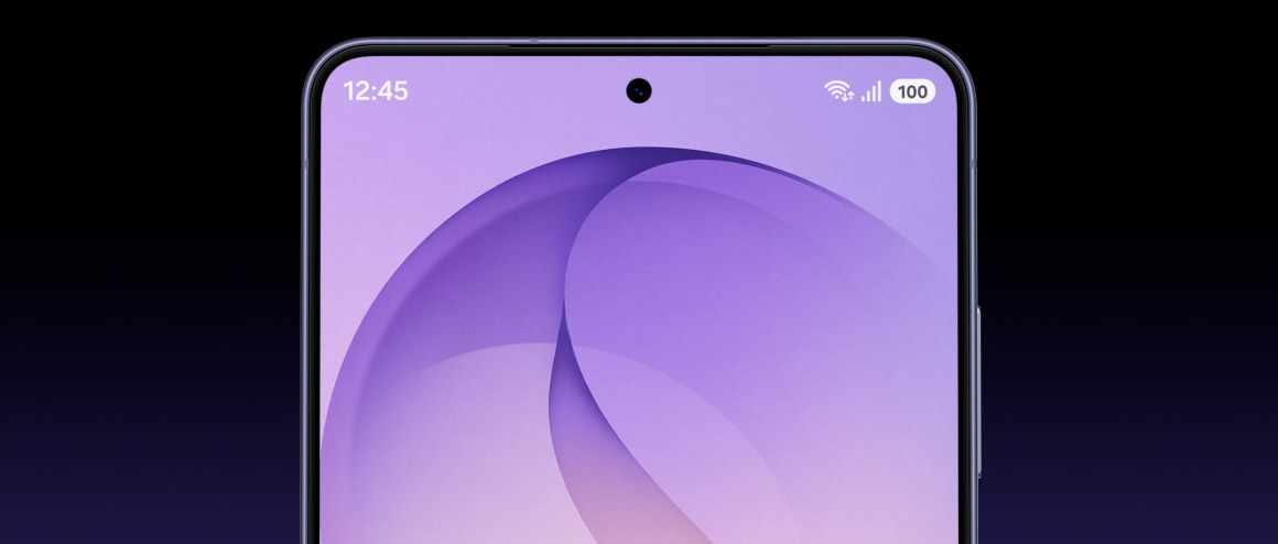 Imagem oficial de recurso de tela do Galaxy S26 Ultra