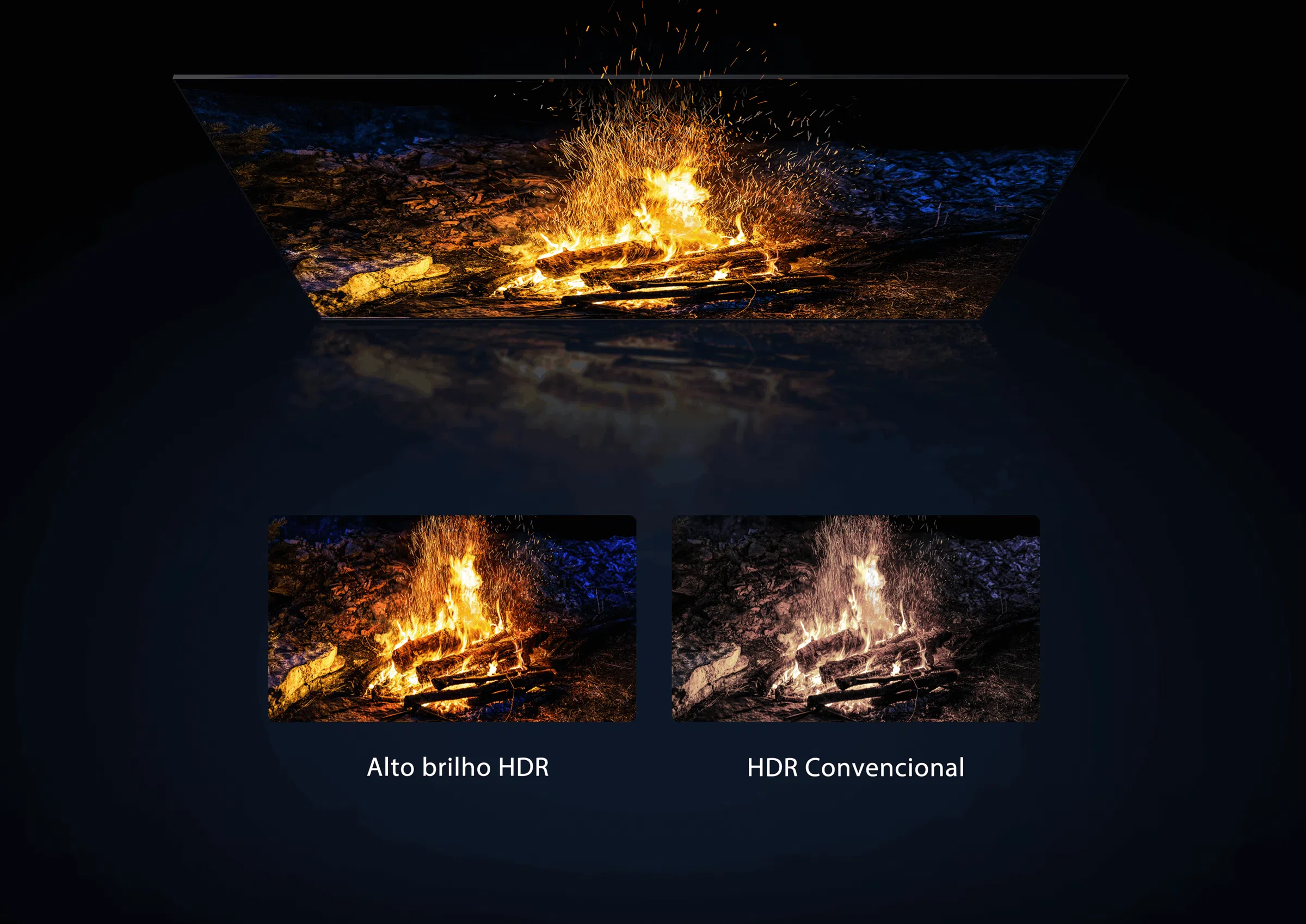 Demonstração oficial de HDR da TCL C6K