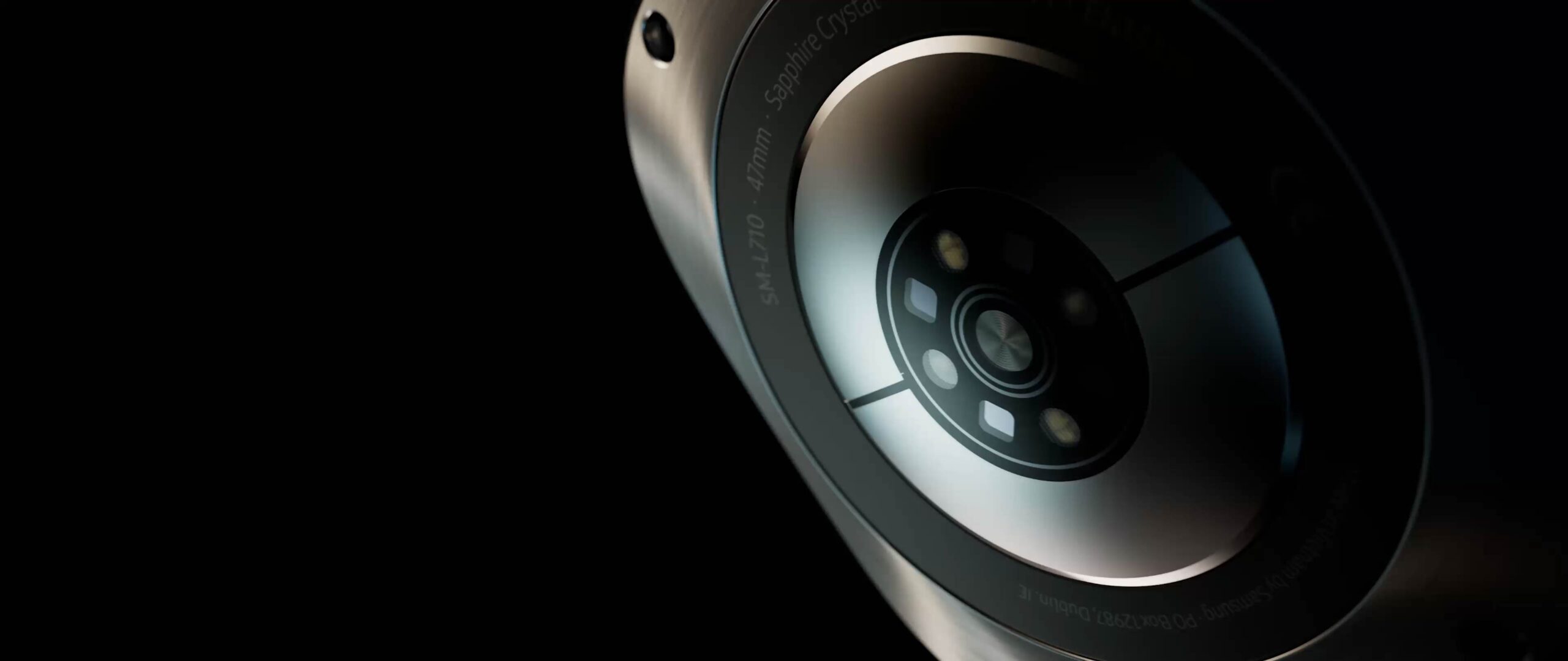 Parte traseira do Galaxy Watch Ultra2 mostrando o conjunto de sensores
