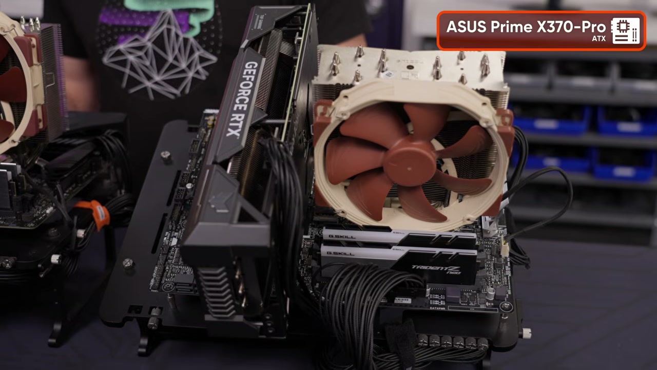 Ryzen instalado na ASUS Prime X370-Pro