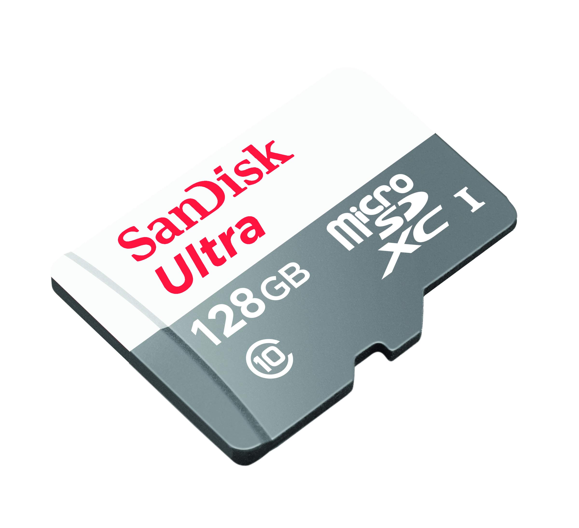 Cartão SanDisk Ultra microSDXC de 128 GB com adaptador