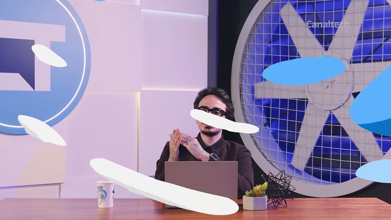 Animação do Canaltech sobre conexão de celular com satélite