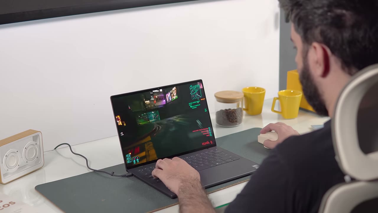 Aplicação gráfica executada no notebook com GPU integrada