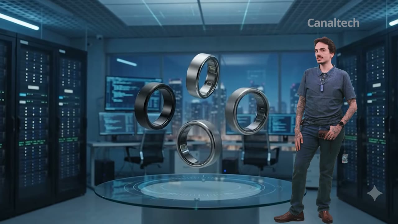 Conceitos de Galaxy Ring 2 exibidos em vídeo