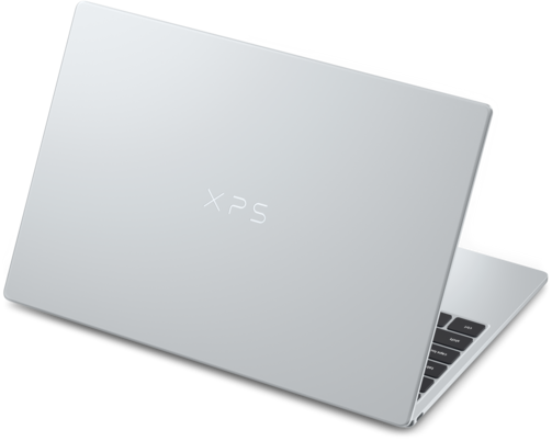 Vista superior do teclado e touchpad do XPS 13 2026