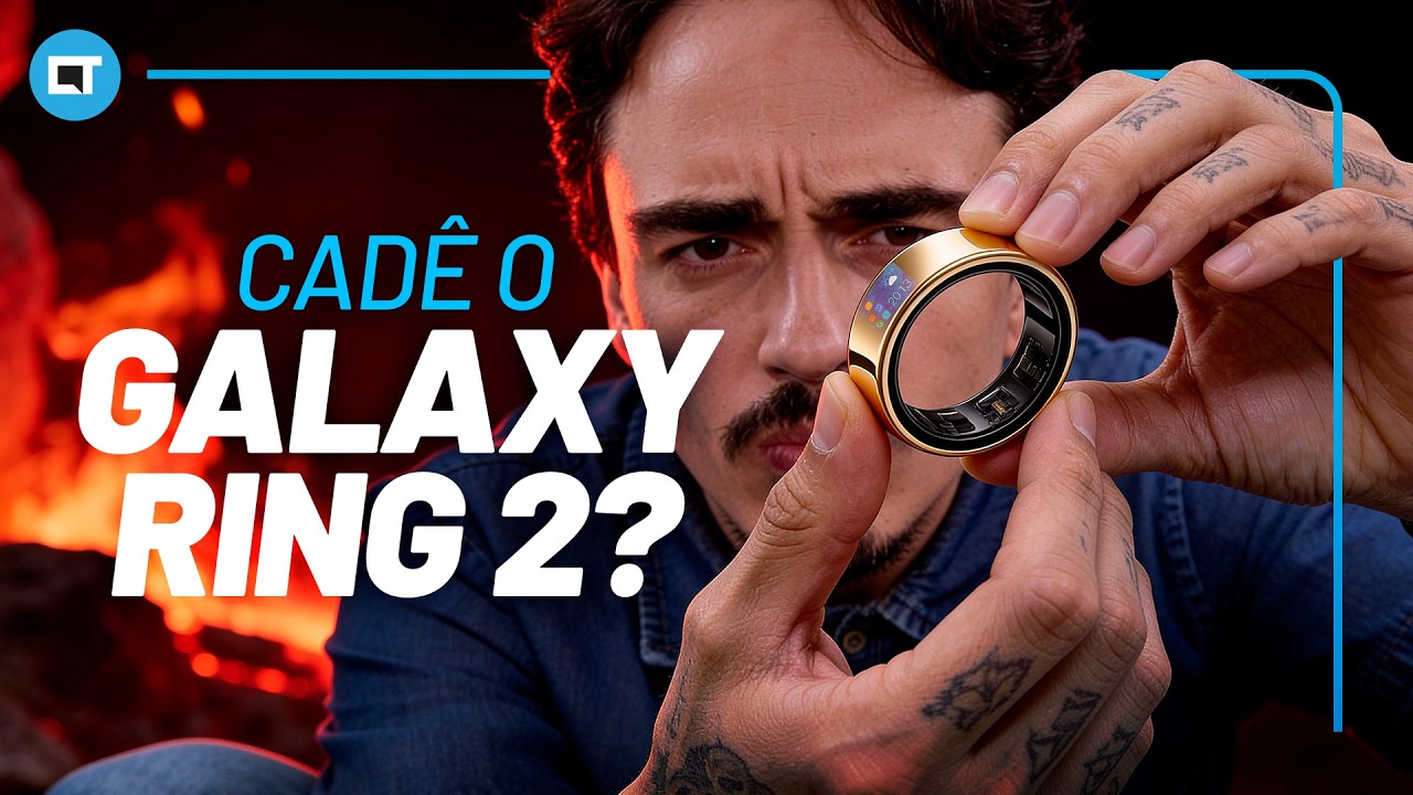 Capa de vídeo sobre recursos de saúde de dispositivos Galaxy
