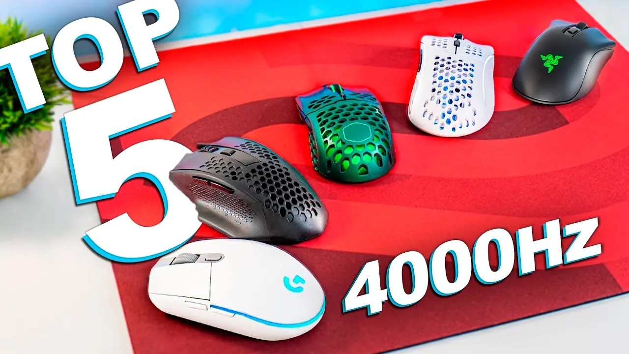 Capa do vídeo sobre sete mouses gamer bons e baratos