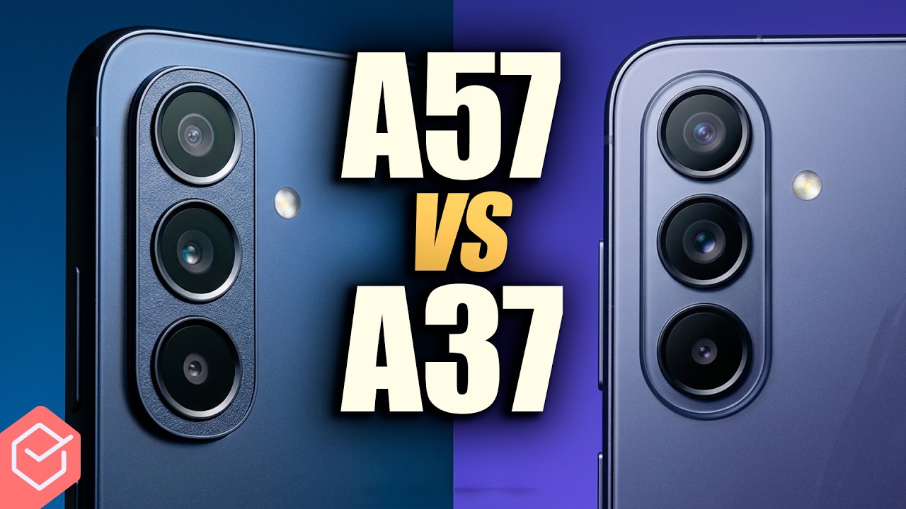 Capa do comparativo Galaxy A57 contra Galaxy A37