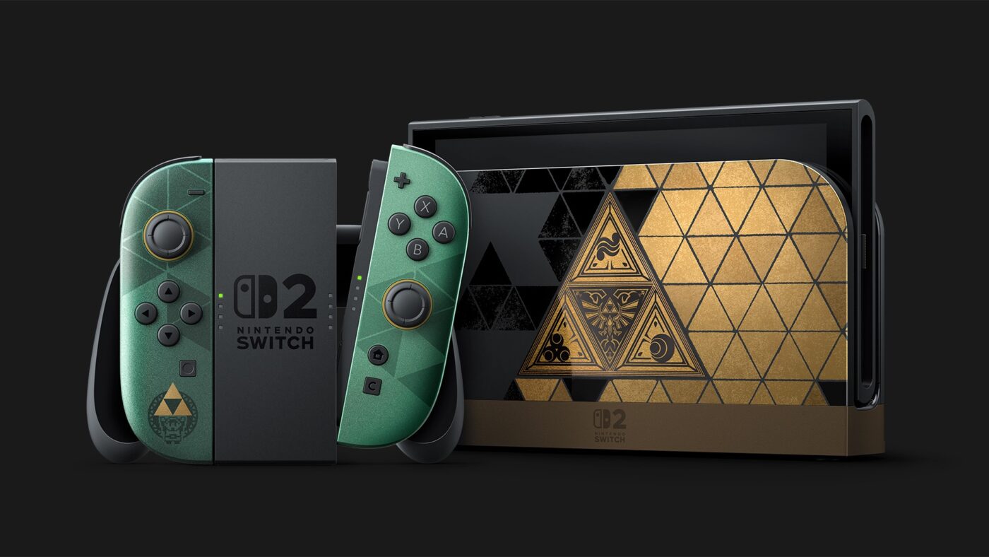 Nintendo Switch 2 edição Zelda 40 anos chega ao Japão em 29/10/2026