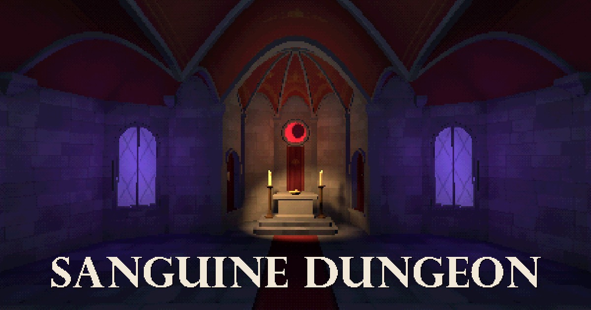 Sanguine Dungeon: demo grátis em navegador de dungeon gótica PSX feita em Unity