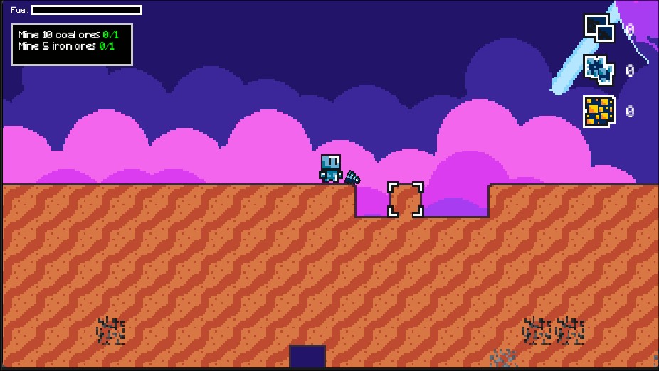 Journey Of A Robot: jogo 2D grátis no navegador com mapa gerado